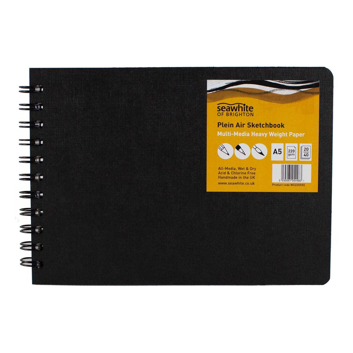 Seawhite Plein Air Landscape Multimedia Sketchbook A5 | Hobbycraft