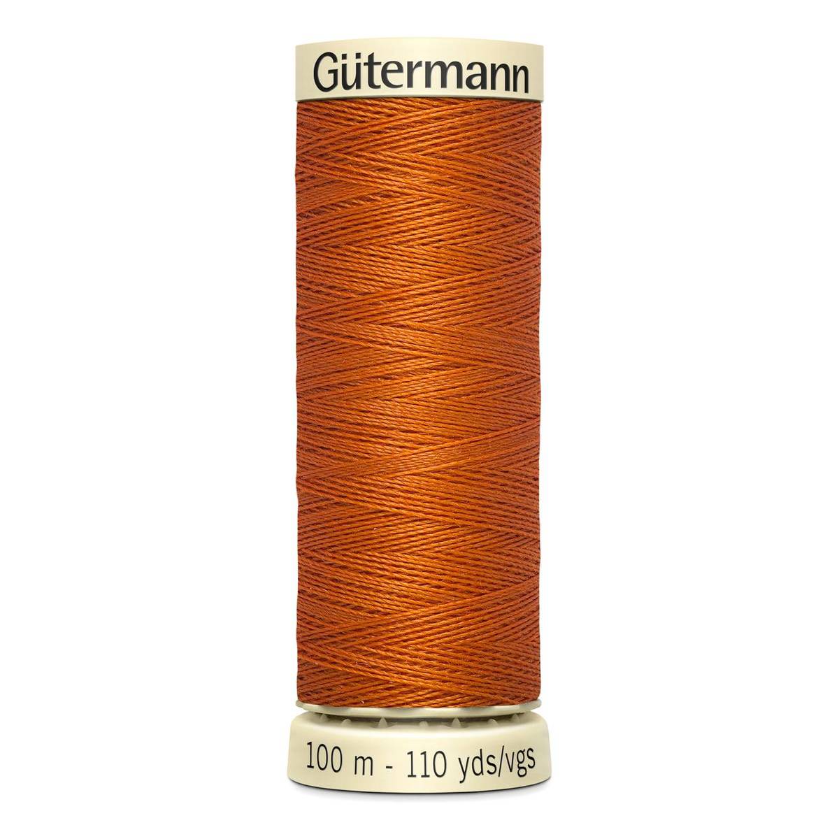 Gutermann Orange Sew All Thread 100m (932)