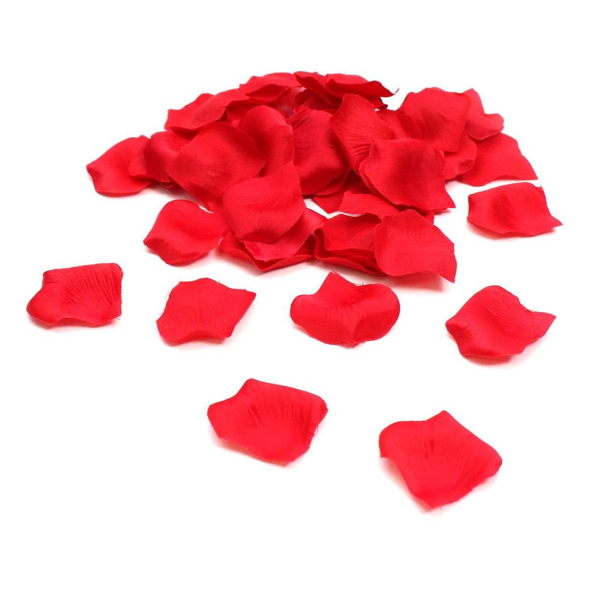 Red Rose Petal Confetti 500 Pieces