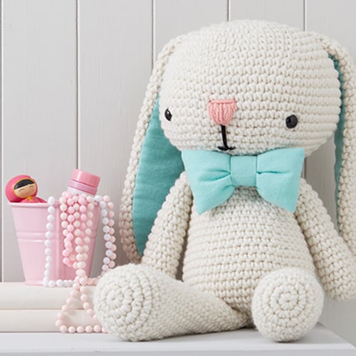 How to Crochet an Amigurumi Bunny Free Pattern Hobbycraft
