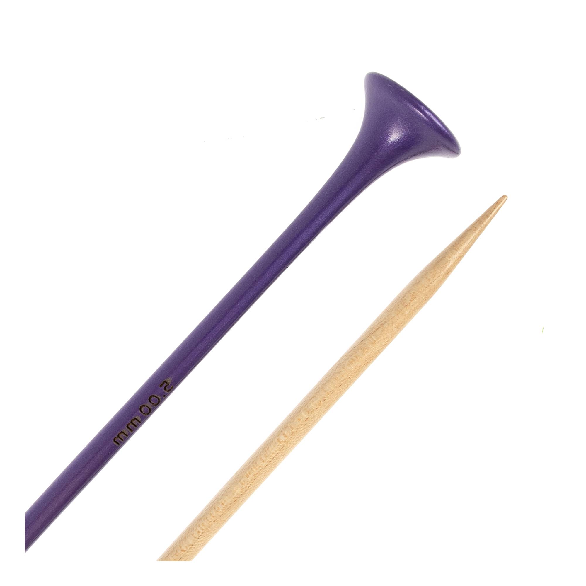 Knitcraft Wooden Knitting Needles 5mm x 35cm Hobbycraft