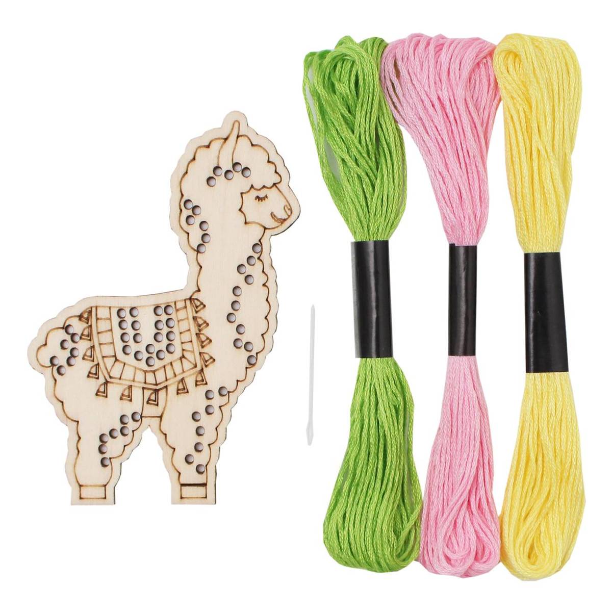 Alpaca Wooden Threading Kit | Hobbycraft