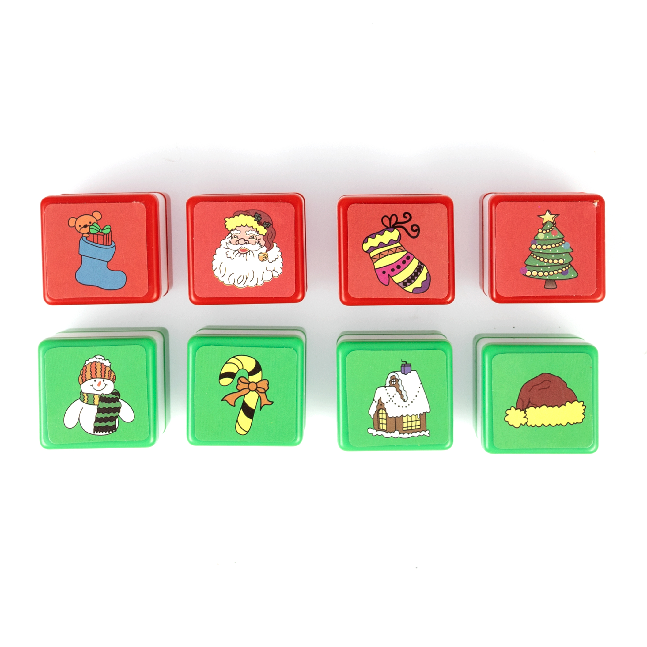 Assorted Christmas Stamps 8 Pack Hobbycraft