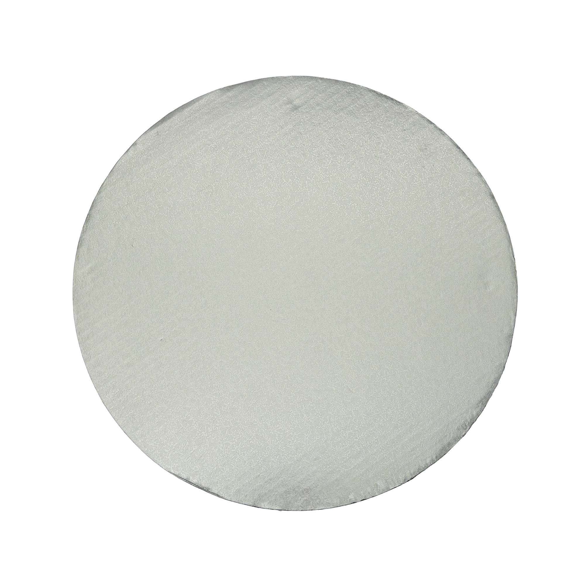 Silver Round Cake Drum 11 Inches Hobbycraft