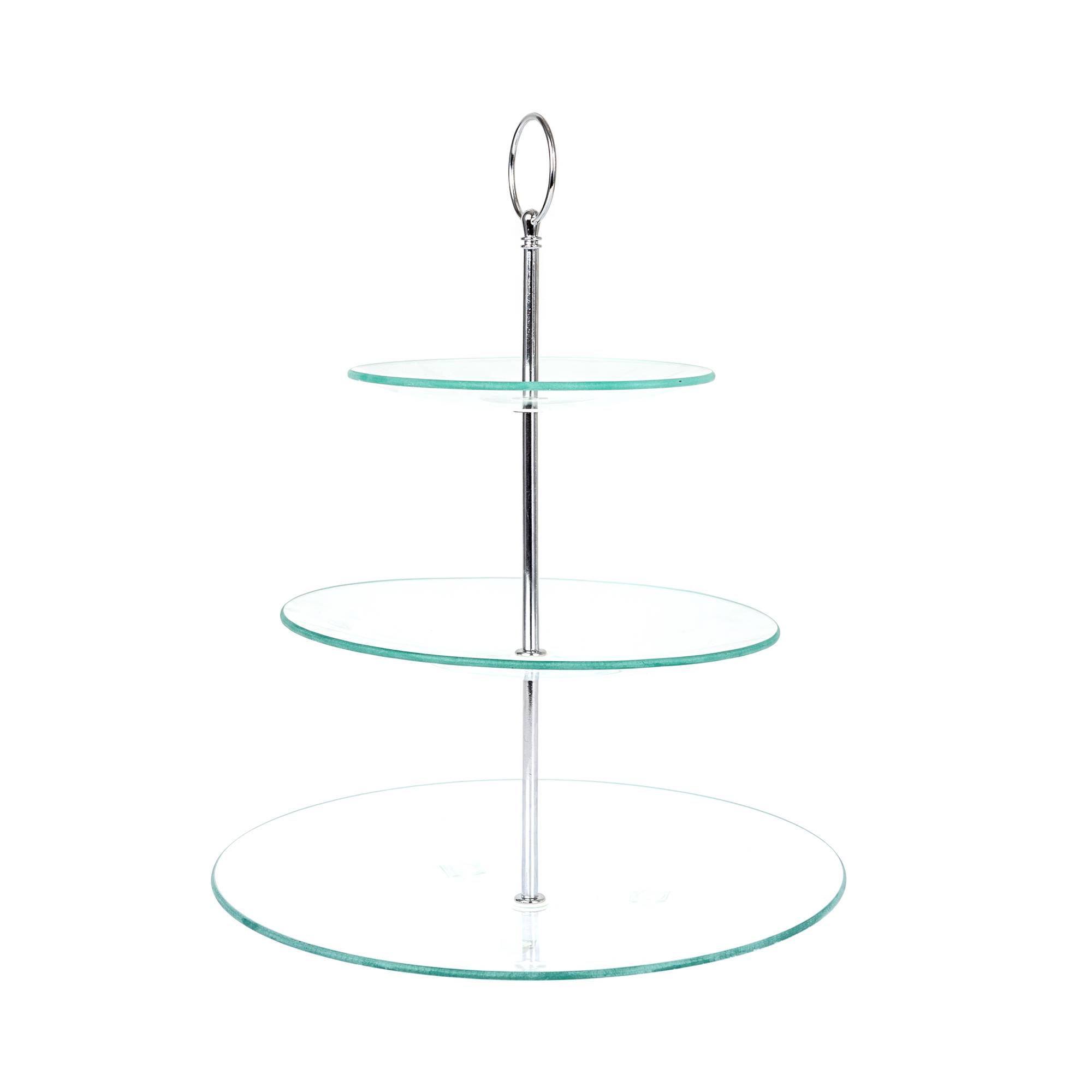 Three Tier Glass Cake Stand Hobbycraft