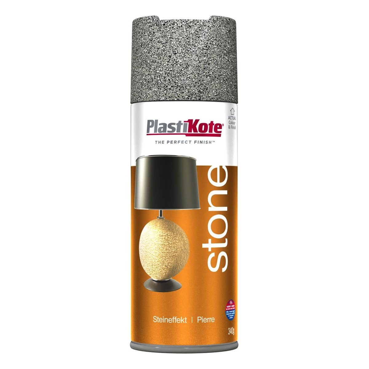 PlastiKote Stone Touch Textured Spray Paint 7 Colors 400ml Real Stone  Finish