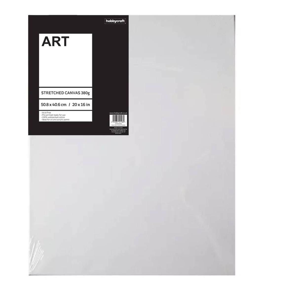 Stretched Canvas 50.8cm x 40.6cm Hobbycraft