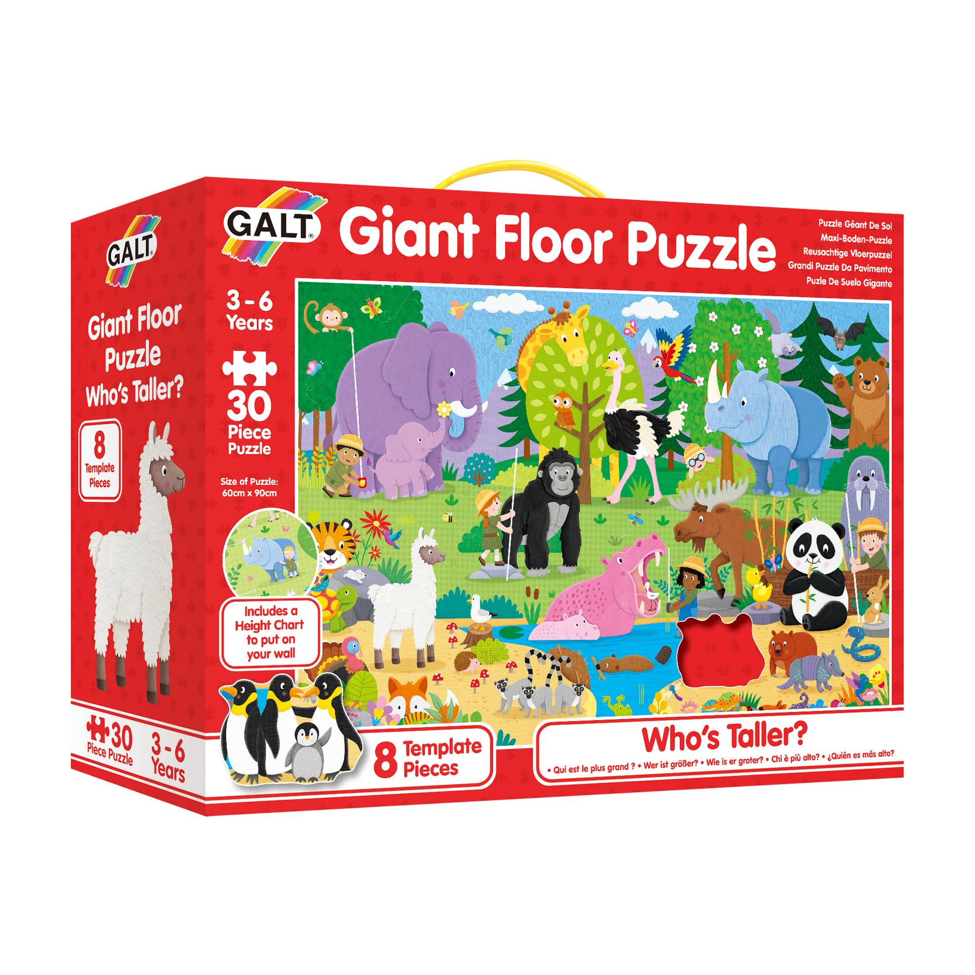 Galt Who’s Taller Giant Floor Puzzle Hobbycraft