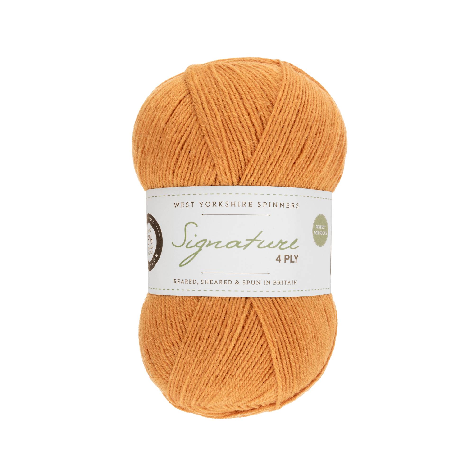 West Yorkshire Spinners Turmeric Signature 4 Ply 100g