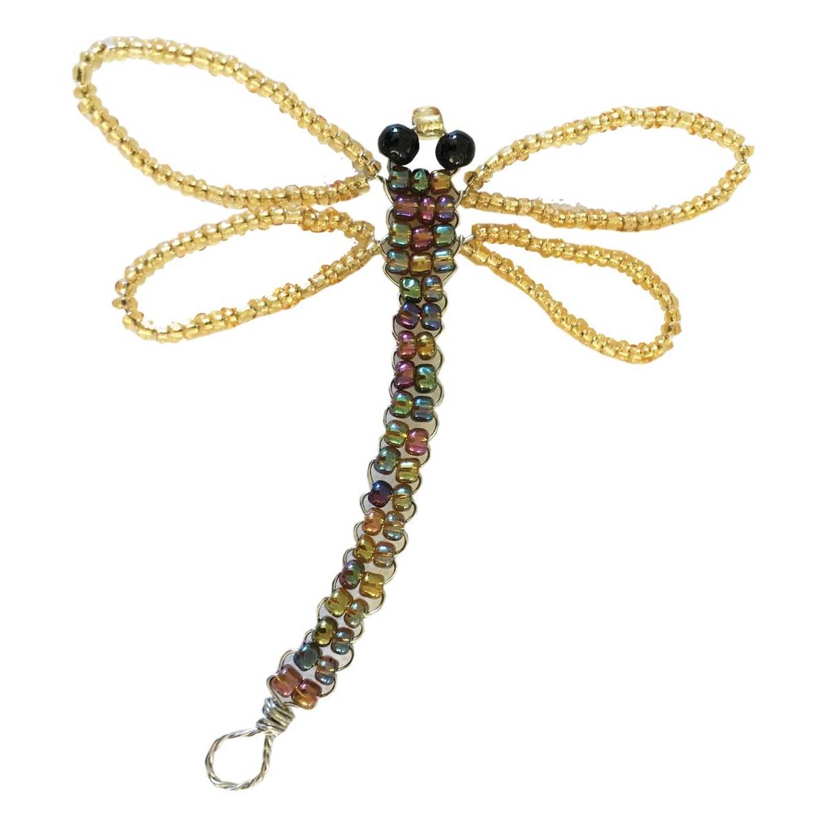 Dragonfly Wire Beading Kit Hobbycraft