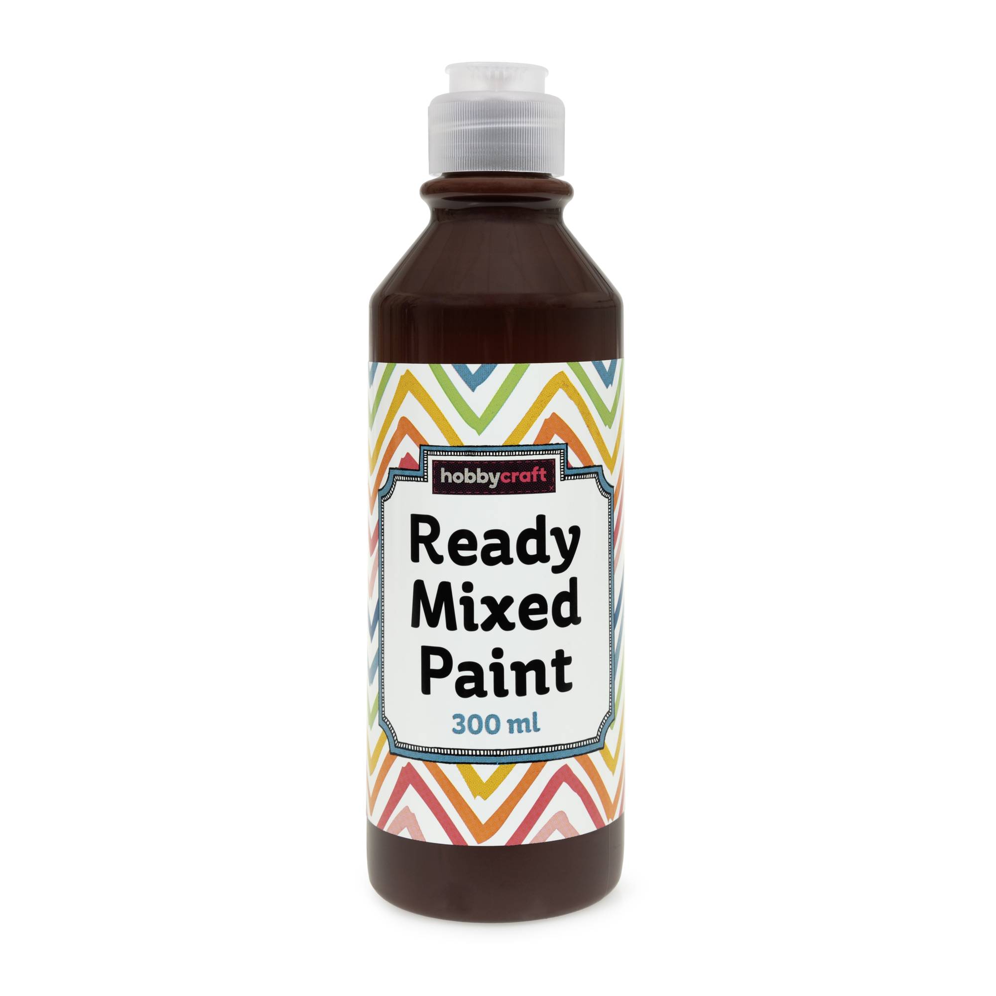 Brown Ready Mixed Paint 300ml Hobbycraft