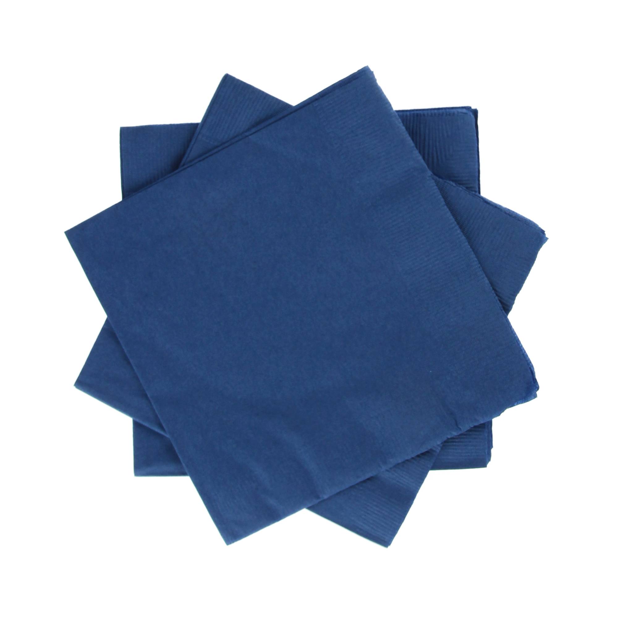 Cobalt Blue Napkins 20 Pack Hobbycraft