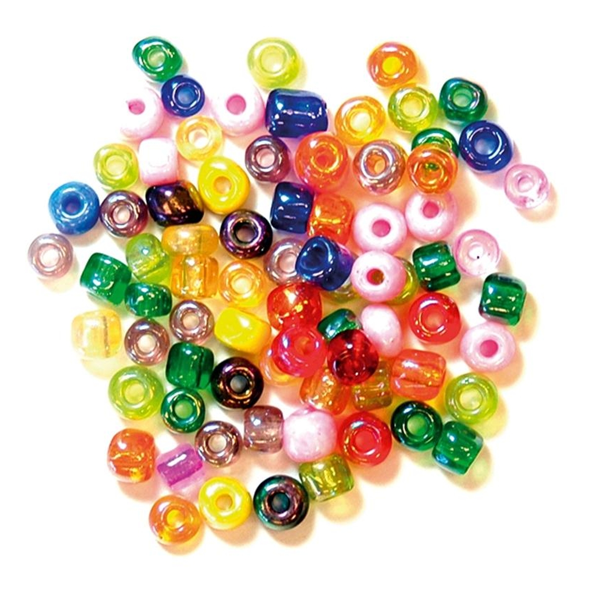 Craft Factory Multi Coloured E Beads 4mm 7g Hobbycraft