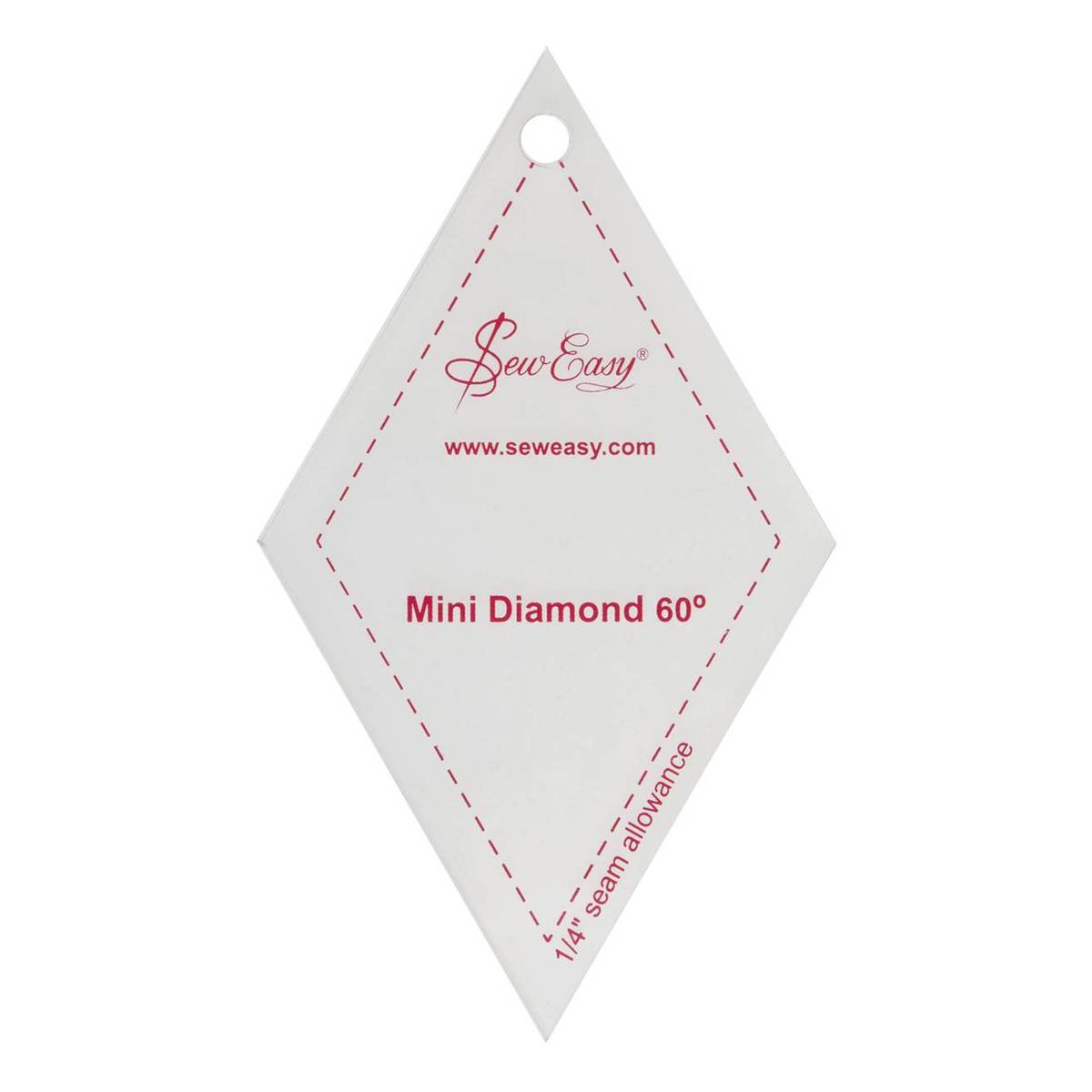 Mini 60 Degree Diamond diseño de llavero de acrílico para 