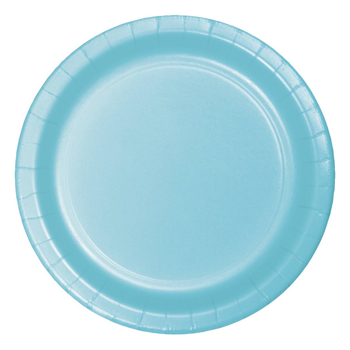 Pastel Blue Paper Plates 8 Pack Hobbycraft