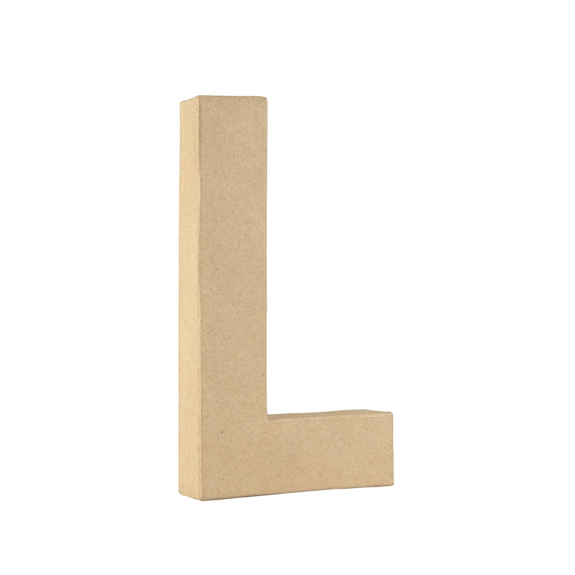 Mache Letter L 20cm Hobbycraft