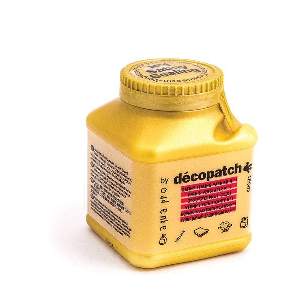 Vernice Vetrificante Decopatch Aquapro - Finitura Brillante Per Decorazioni - Foto 10