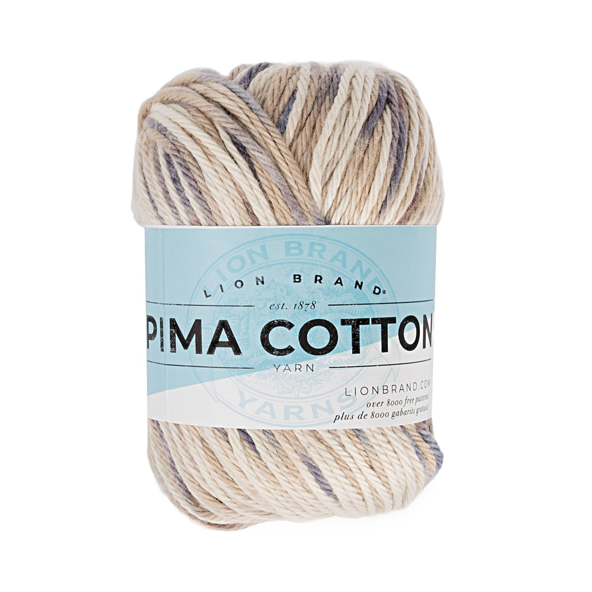 Lion Brand Pima Cotton Yarn - Mademoiselle