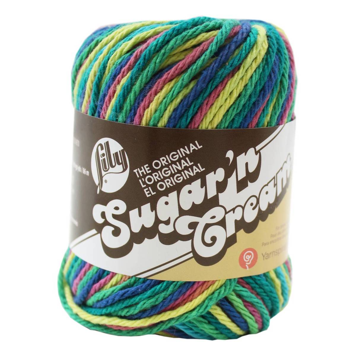 Lily Sugar 'n Cream Psychedelic Ombre Yarn 57 g Hobbycraft