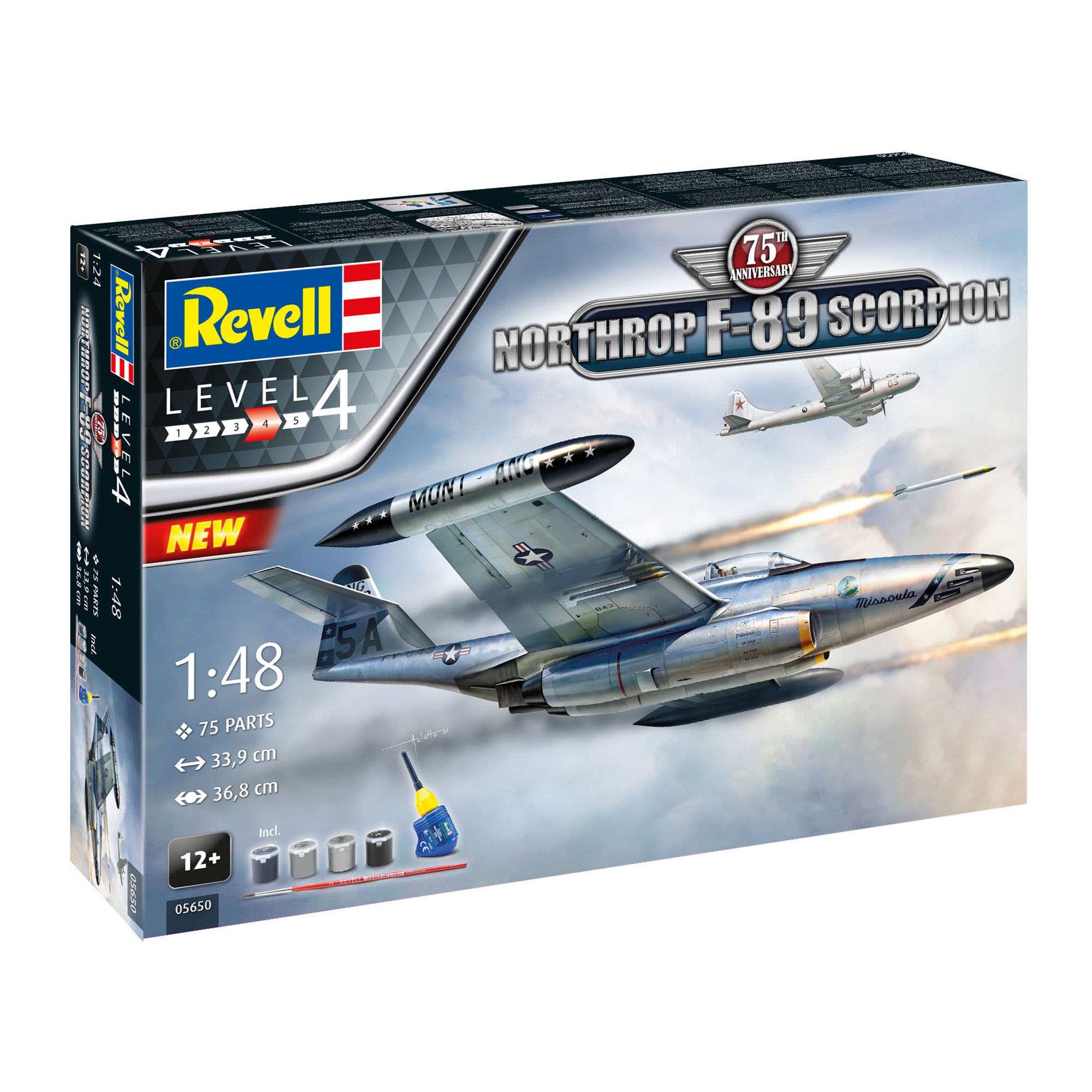 Revell Model Set – Hélicoptère AH-64A Apache – Échelle 1/100 – 56 Pièces – Niveau 3 – Maquette à Peindre Et Coller – Dès 12 Ans