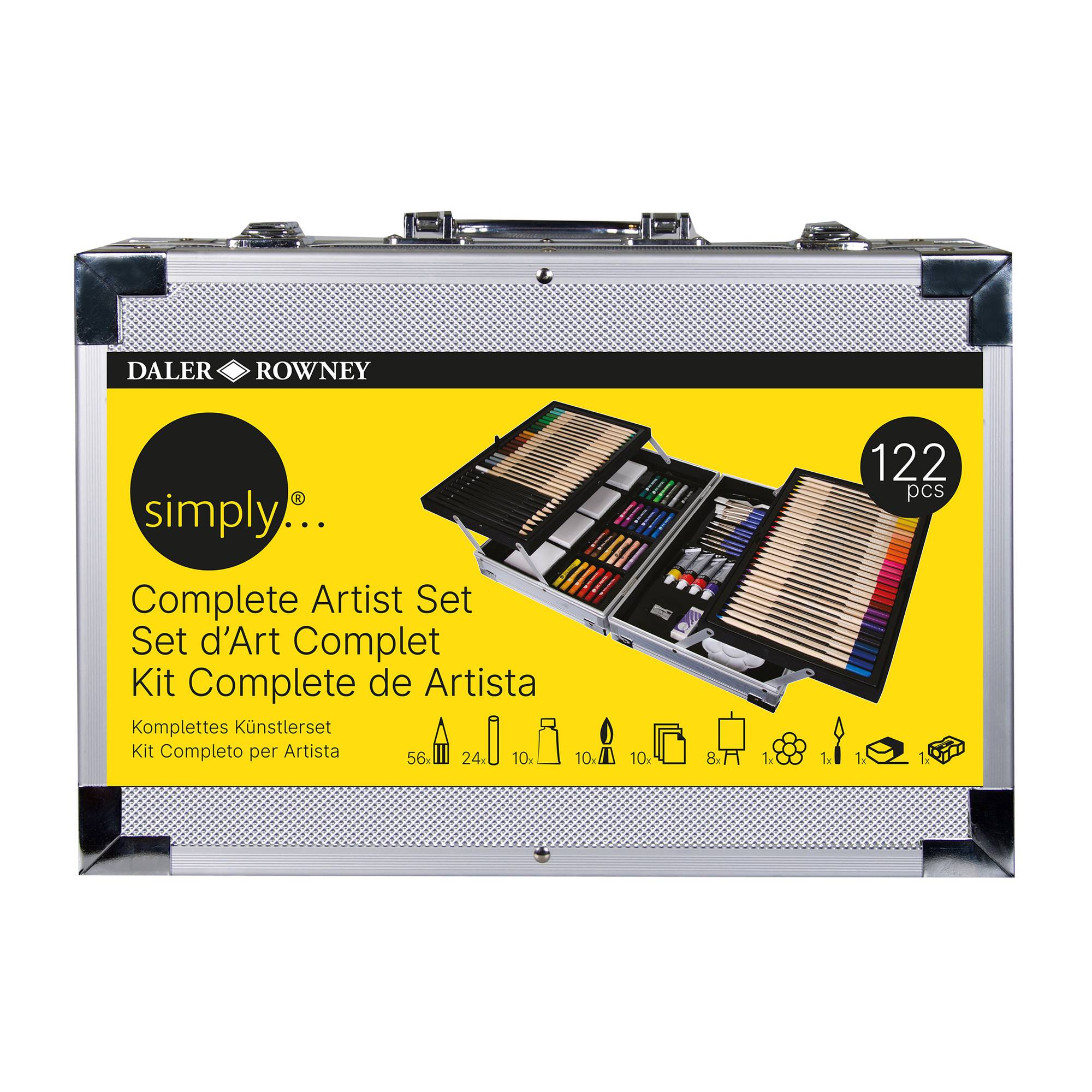Daler-Rowney Simply Complete Artist Kit 122 Pieces | Hobbycraft